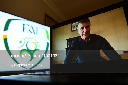 Republic of Ireland manager Stephen Kenny Press Conference