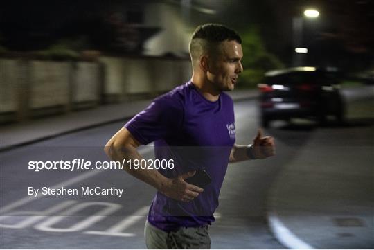 Mick Daly Runs 6k Every 5hrs in aid of Cystic Fibrosis Awareness Day