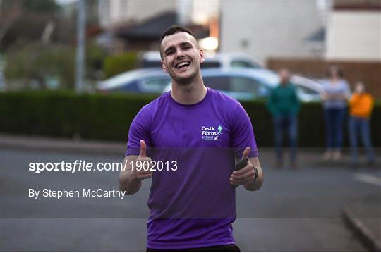 Mick Daly Runs 6k Every 5hrs in aid of Cystic Fibrosis Awareness Day