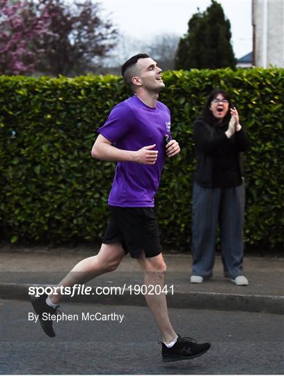 Mick Daly Runs 6k Every 5hrs in aid of Cystic Fibrosis Awareness Day