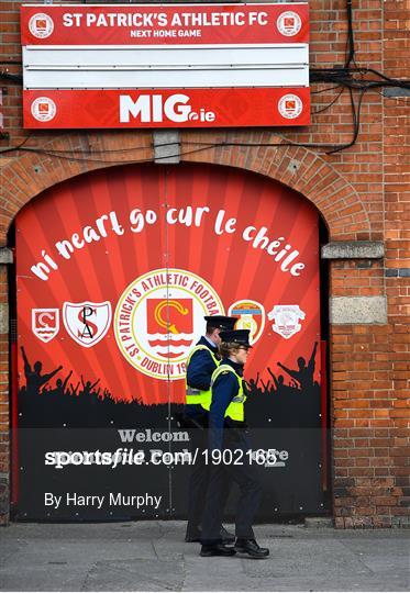 St Patrick's Athletic FC announce the temporarily lay off of its playing and coaching staff