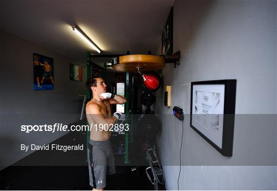 WBO Inter-Continental featherweight champion Michael Conlan Training in Isolation