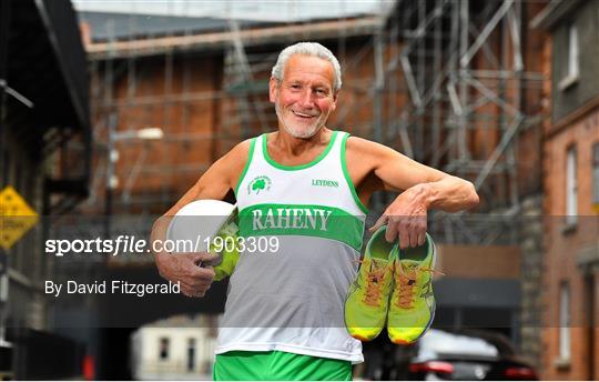 Dave Brady prepares for his 1,000th Marathon