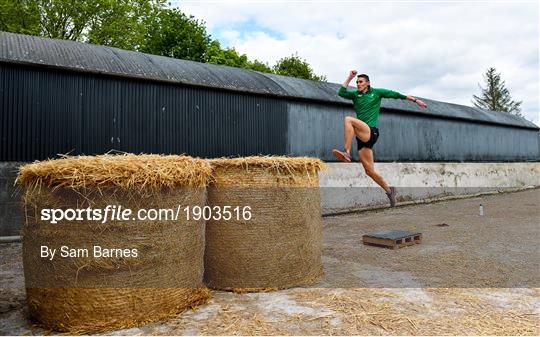 Irish Long Jump athlete Shane Howard