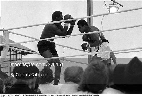 Muhammad Ali at Croke Park 1972