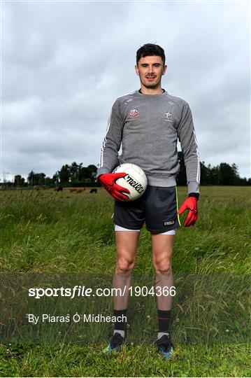Athy and Kildare GAA footballers socially distanced training Athy and Kildare GAA footballers socially distanced training