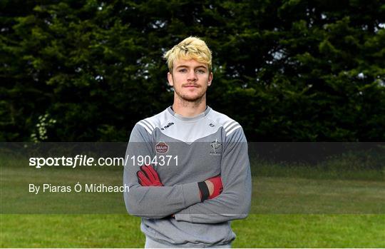 Athy and Kildare GAA footballers socially distanced training