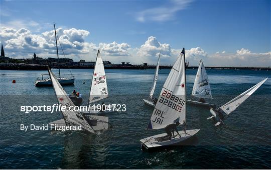 Irish Sailing team training
