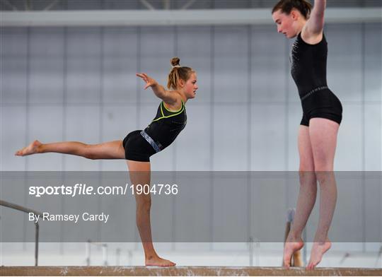 Gymnastics Ireland athletes return to high performance training