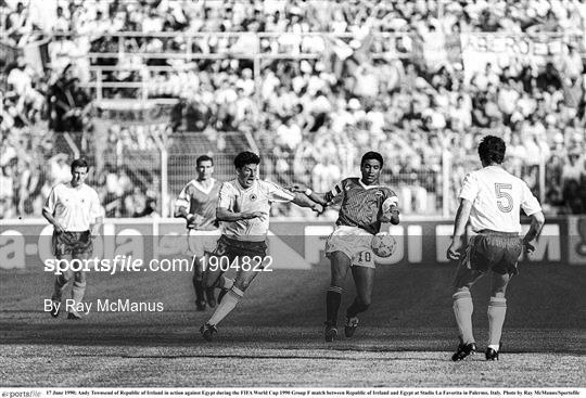 Republic of Ireland v Egypt - FIFA World Cup 1990 Group F