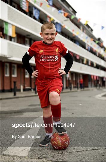 Liverpool legend Jamie Carragher records special message for Ringsend residents