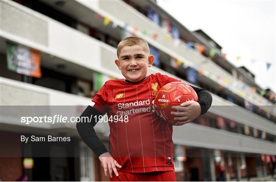 Liverpool legend Jamie Carragher records special message for Ringsend residents Liverpool legend Jamie Carragher records special message for Ringsend residents