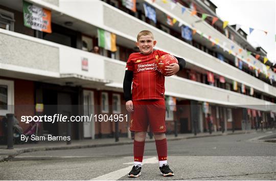 Liverpool legend Jamie Carragher records special message for Ringsend residents