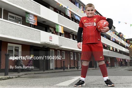 Liverpool legend Jamie Carragher records special message for Ringsend residents