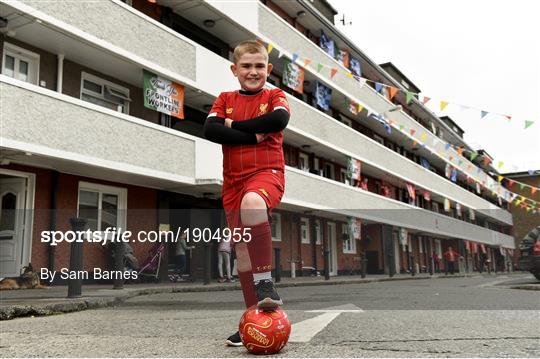 Liverpool legend Jamie Carragher records special message for Ringsend residents