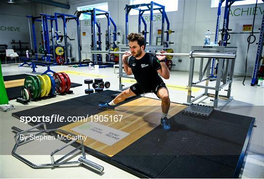 Athletes Training at Sport Ireland Institute