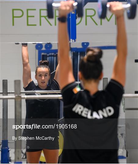 Athletes Training at Sport Ireland Institute Athletes Training at Sport Ireland Institute
