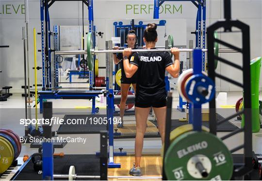 Athletes Training at Sport Ireland Institute