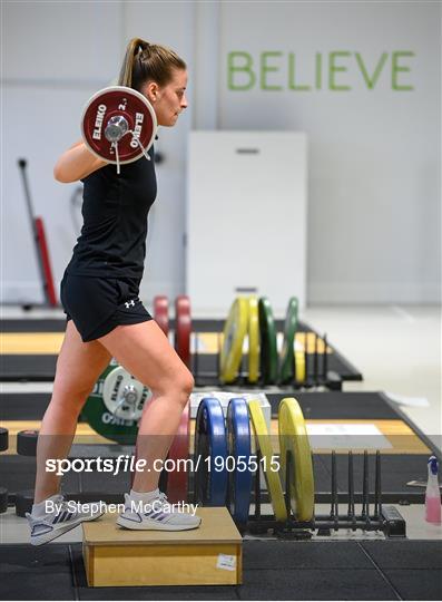 Chloe Mustaki Rehabilitation Session at Sport Ireland Institute