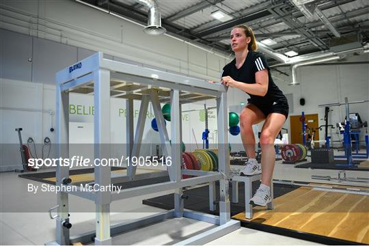 Chloe Mustaki Rehabilitation Session at Sport Ireland Institute
