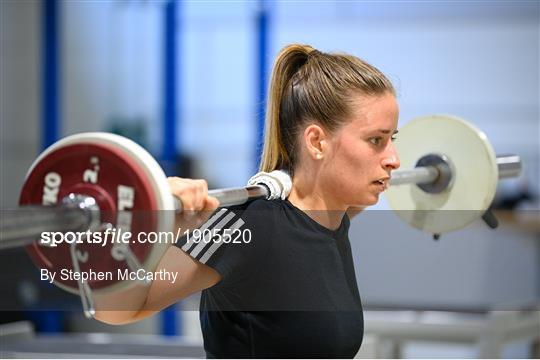 Chloe Mustaki Rehabilitation Session at Sport Ireland Institute