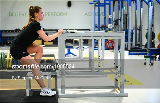 Chloe Mustaki Rehabilitation Session at Sport Ireland Institute Chloe Mustaki Rehabilitation Session at Sport Ireland Institute
