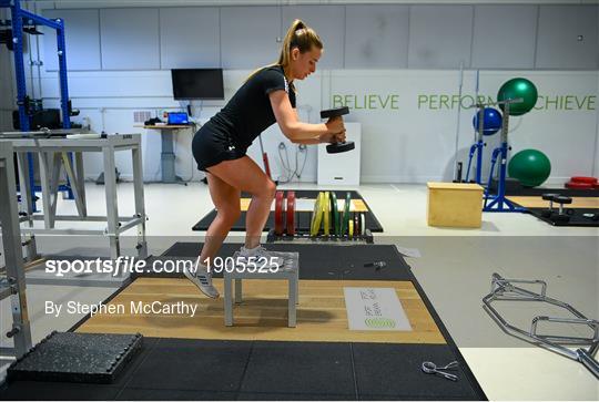 Chloe Mustaki Rehabilitation Session at Sport Ireland Institute Chloe Mustaki Rehabilitation Session at Sport Ireland Institute