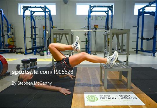 Chloe Mustaki Rehabilitation Session at Sport Ireland Institute Chloe Mustaki Rehabilitation Session at Sport Ireland Institute