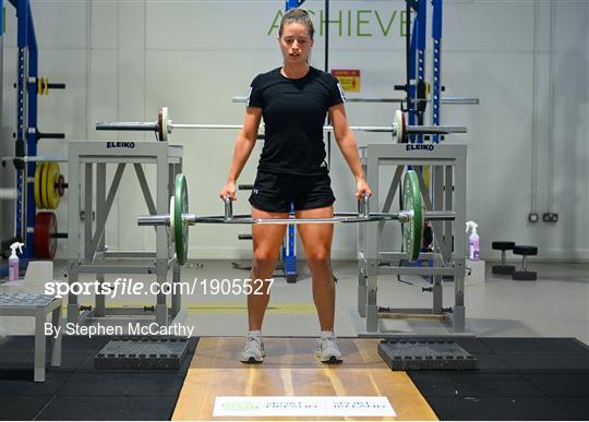 Chloe Mustaki Rehabilitation Session at Sport Ireland Institute Chloe Mustaki Rehabilitation Session at Sport Ireland Institute