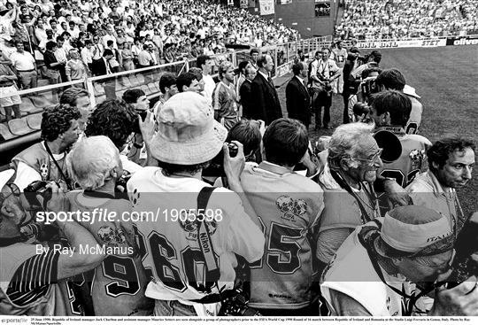 Republic of Ireland v Romania - FIFA World Cup 1990 Round of 16 Republic of Ireland v Romania - FIFA World Cup 1990 Round of 16