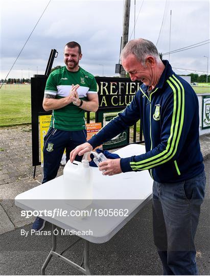 Moorefield Senior Football Squad Training Session