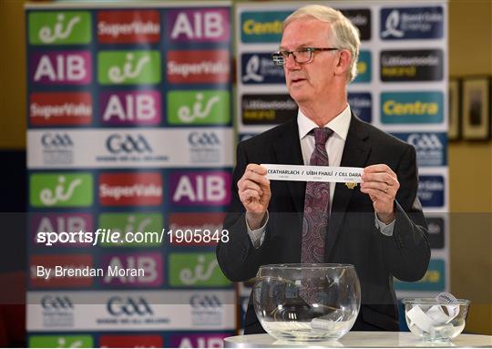 Munster and Leinster GAA Senior Championship Draws