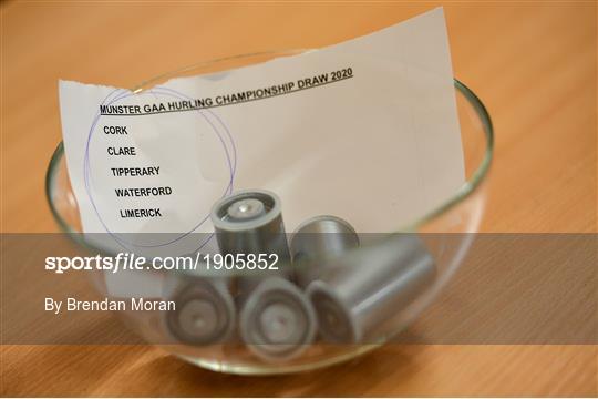 Munster and Leinster GAA Senior Championship Draws Munster and Leinster GAA Senior Championship Draws