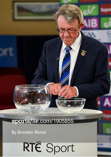 Munster and Leinster GAA Senior Championship Draws