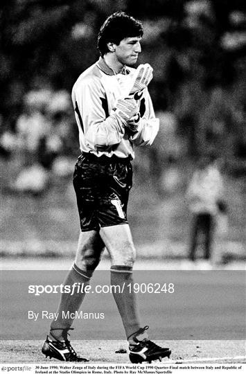 Sportsfile Italy V Republic Of Ireland Fifa World Cup 1990 Quarter Final