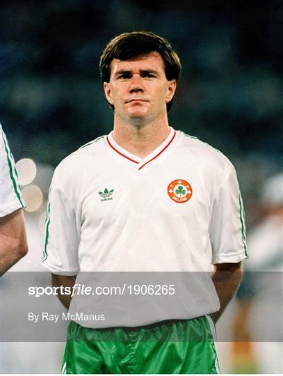 Italy v Republic of Ireland - FIFA World Cup 1990 Quarter-Final Italy v Republic of Ireland - FIFA World Cup 1990 Quarter-Final