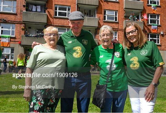 Republic of Ireland Supporters Remember Jack Charlton