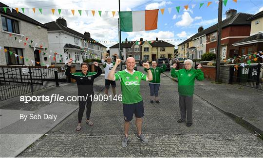 Republic of Ireland Supporters Remember Jack Charlton