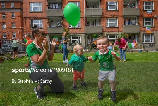 Republic of Ireland Supporters Remember Jack Charlton