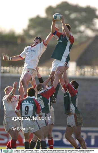 Ulster v Leicester Tigers