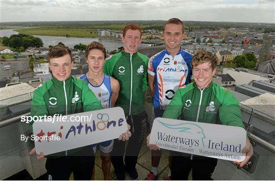 Waterways Ireland triAthlone and Elite Junior European Cup Official Launch