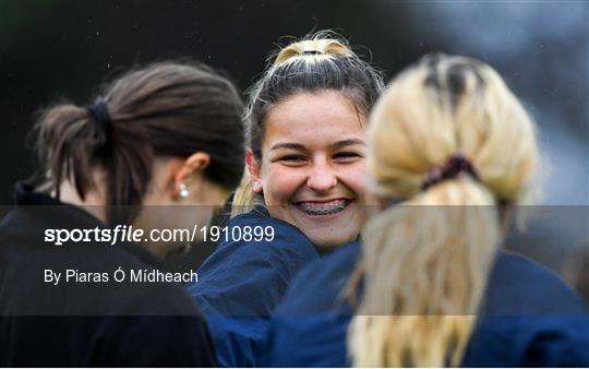 Leinster U18 Girls Squad Training Leinster U18 Girls Squad Training