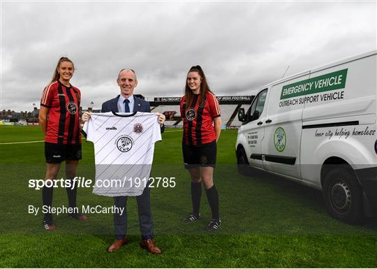 Bohemian FC WNL/Inner City Helping Homeless Launch Bohemian FC WNL/Inner City Helping Homeless Launch