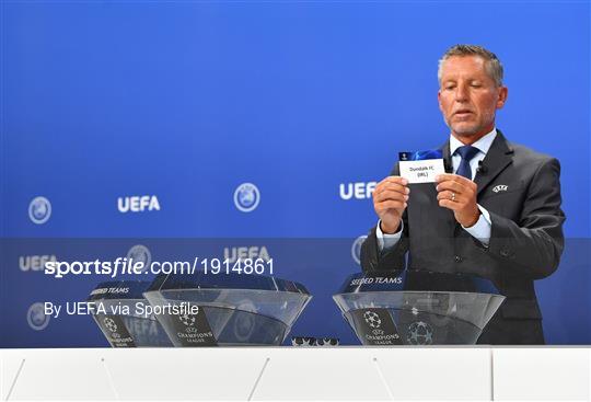UEFA Champions League 2020/21 First Qualifying Round Draw