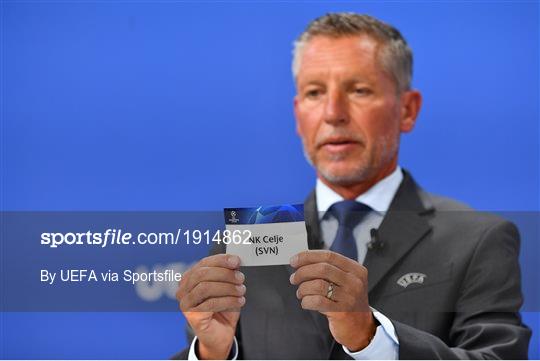 UEFA Champions League 2020/21 First Qualifying Round Draw