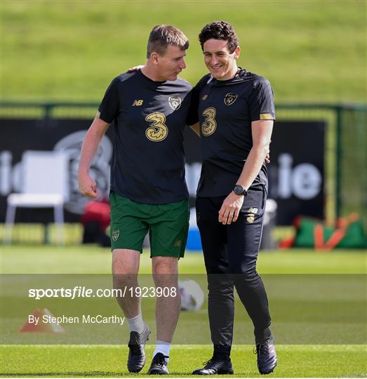 Republic of Ireland Training Session & Press Conference Republic of Ireland Training Session & Press Conference