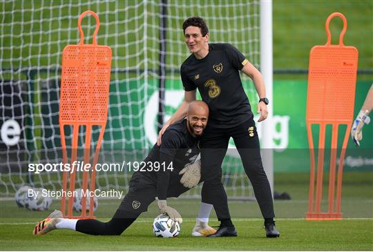 Republic of Ireland Training Session & Press Conference