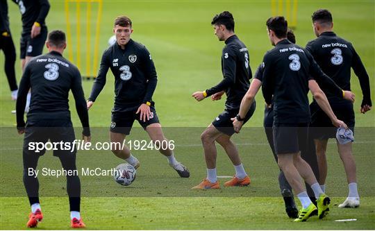 Republic of Ireland Training Session & Press Conference