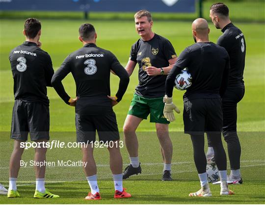 Republic of Ireland Training Session & Press Conference