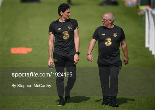 Republic of Ireland Training Session & Press Conference Republic of Ireland Training Session & Press Conference